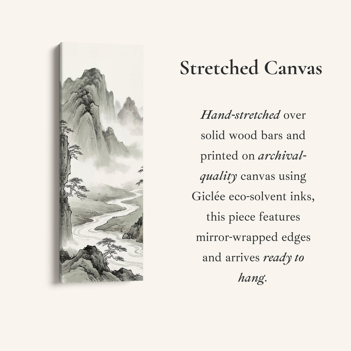 Ink Mountain Bedroom Wall Art Oversized Wall Decor Bedroom