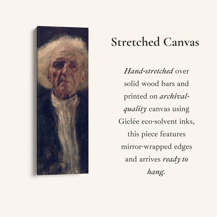 Gustav Klimt Long Wall Art Portrait Study Of Old Man For Living Room