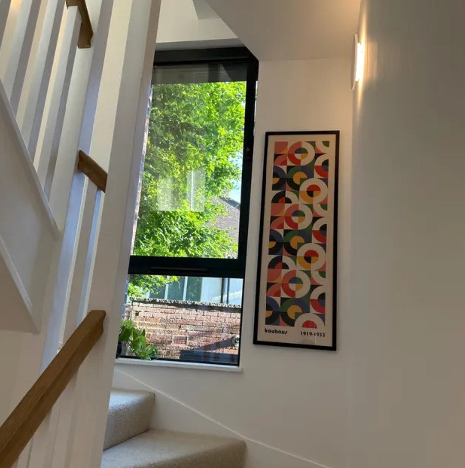 vertical hall wall art